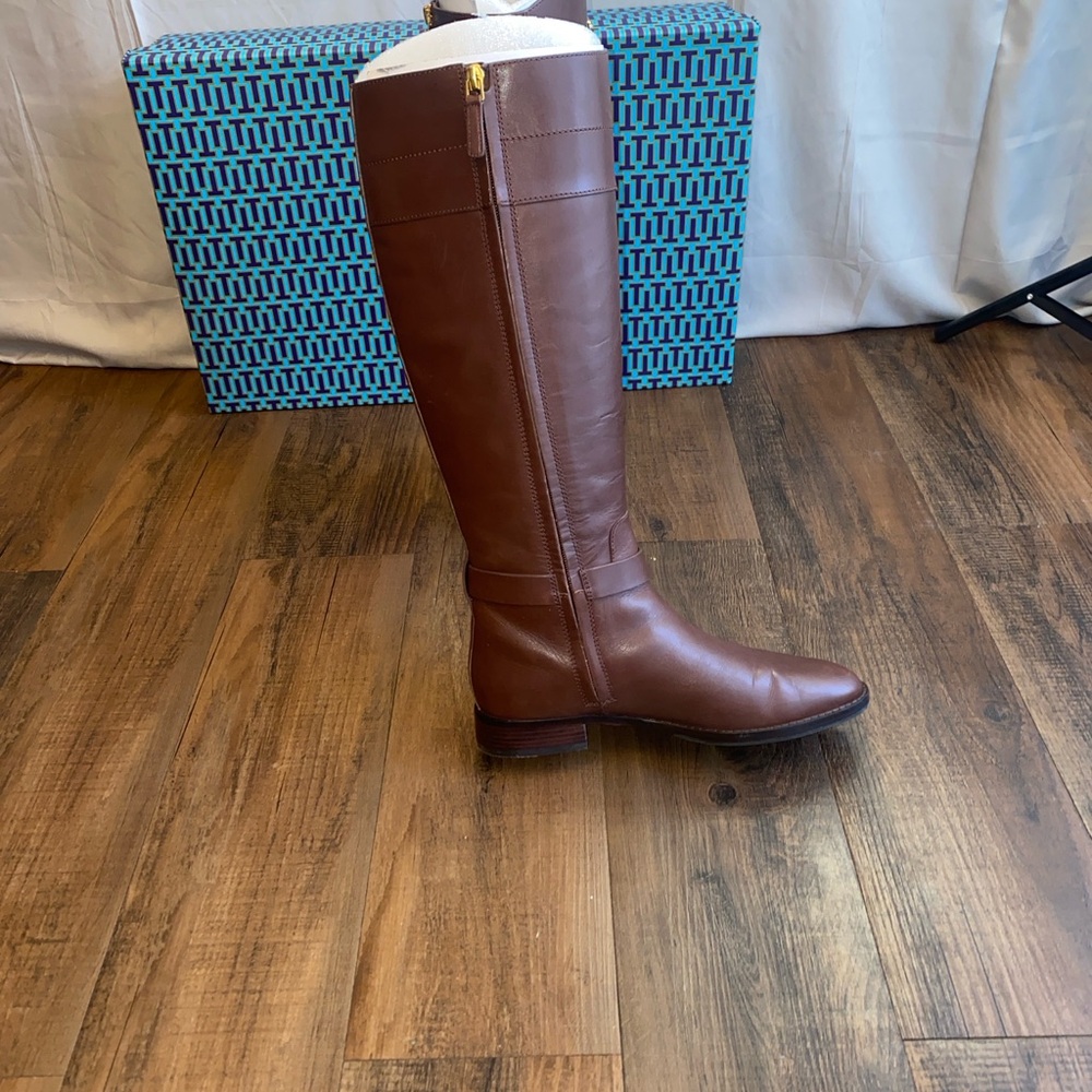 Tory Burch  Brown Patterned Boots - Picture 3 of 16